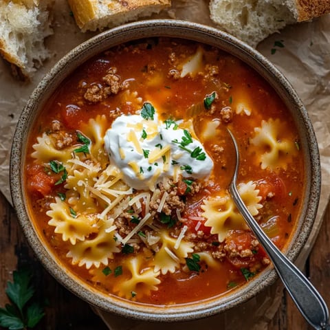 Lasagna Soup