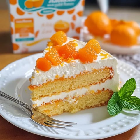 Orange Creamsicle Cake