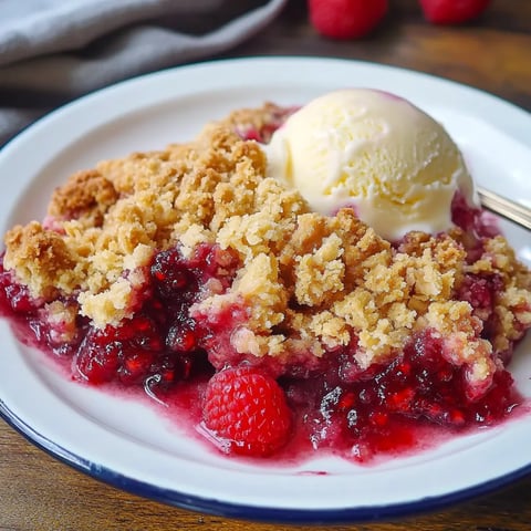 Raspberry Crumble