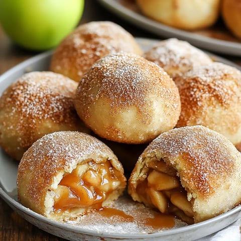 Caramel Apple Pie Bombs