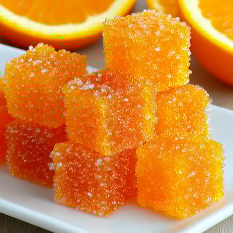 3-Ingredient Orange Candy