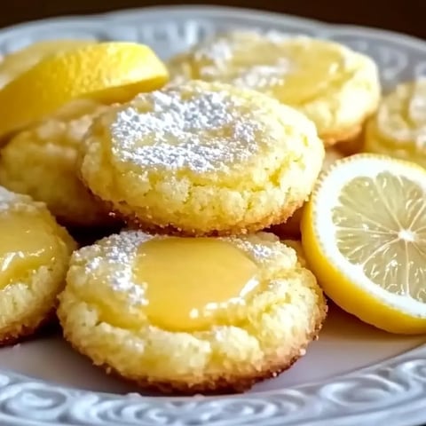 Lemon Poundcake Cookies : Tangy, Butter-Rich Delights That Will Brighten Your Day!
