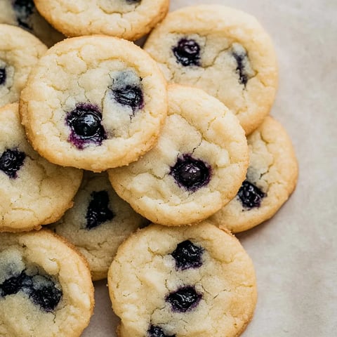 Lemon Blueberry Cookies
