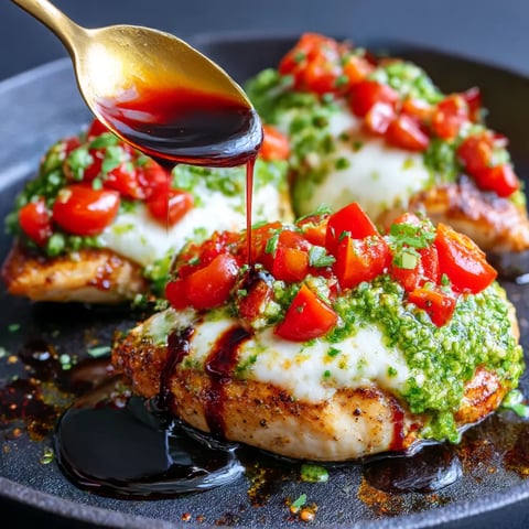 Pesto Bruschetta Chicken