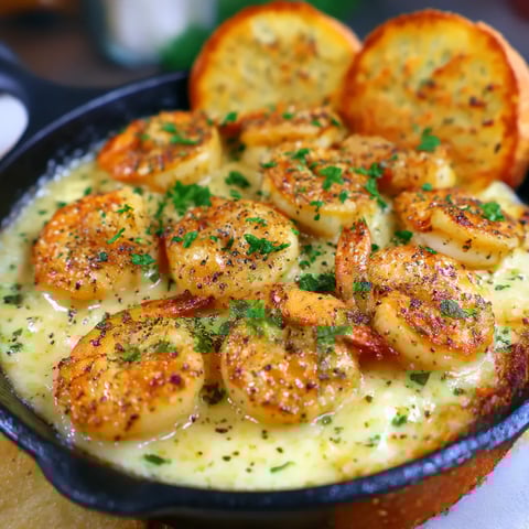 Delicious Garlic Shrimp Gratin Recipe – Easy & Flavorful!