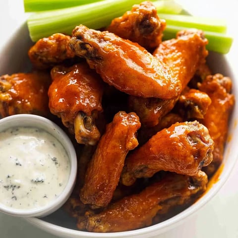 Baked Buffalo Wings – ULTRA CRISPY!!