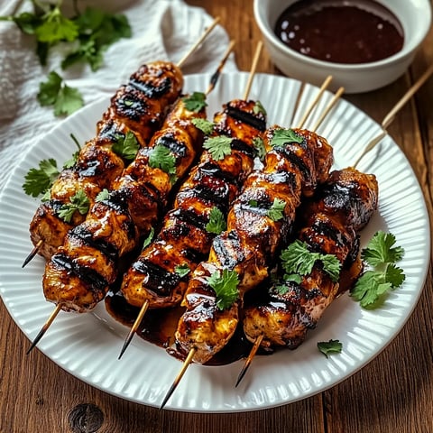 Honey Chipotle Grilled Chicken Skewers