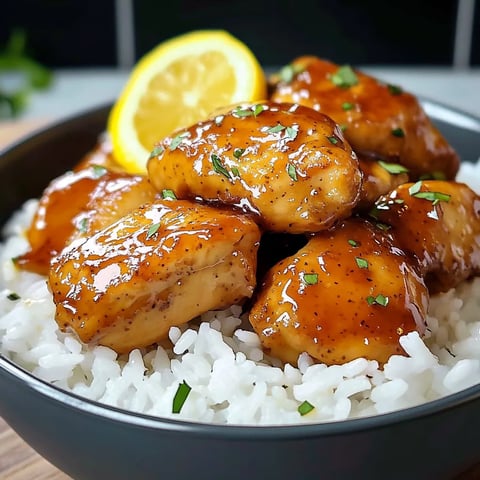 Lemon Honey Glazed Chicken