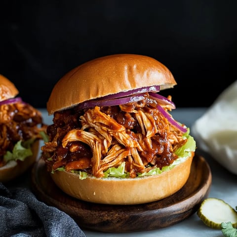 Crockpot BBQ Pulled Chicken