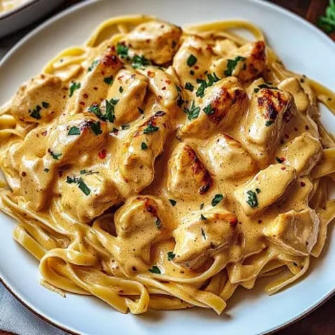 Cowboy Butter Chicken Linguine
