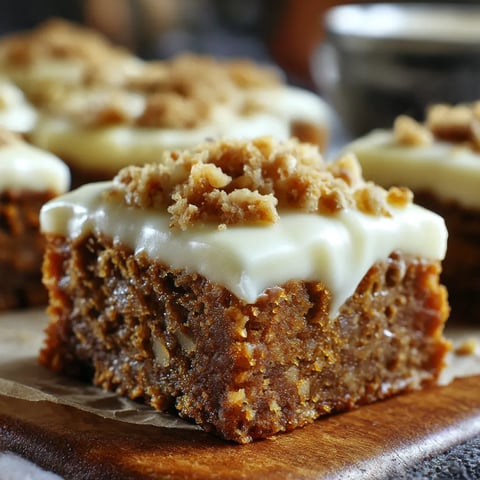Decadent Carrot Cake Bars with Cream Cheese Frosting