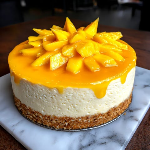 Tropical Mango Cheesecake