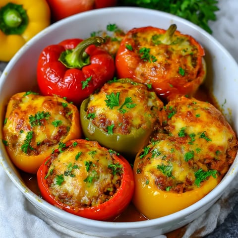 Easy Stuffed Bell Peppers