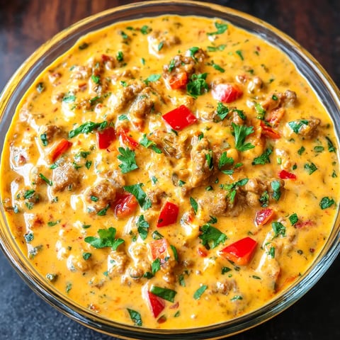 Cheesy Rotel Ranch Queso