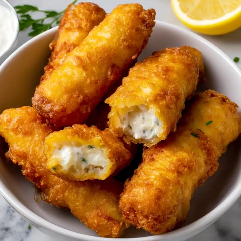 A bowl of beer-battered halibut with tartar sauce.