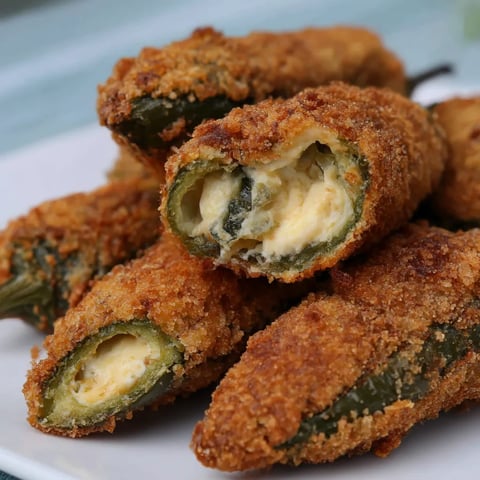Vegan jalapeno poppers with lemon cashew cream.