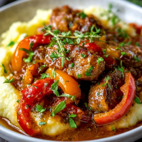 A bowl of food with meat and vegetables.