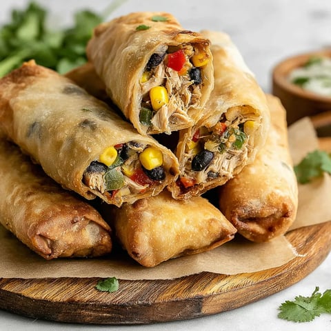 A plate of food with a corn and black bean filling.