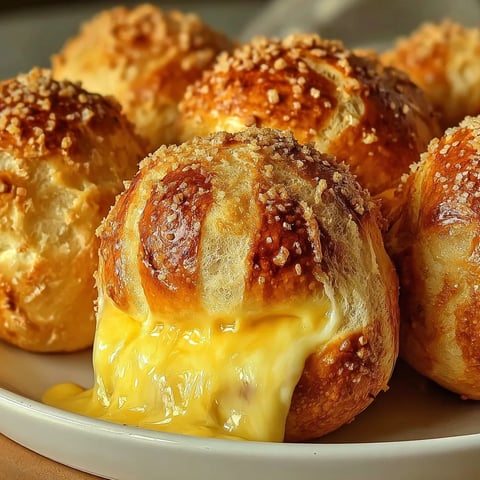 A plate of cheese bread.