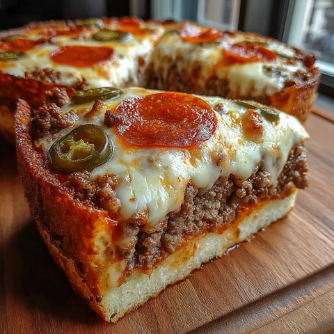 A slice of pizza with pepperoni and jalapenos.