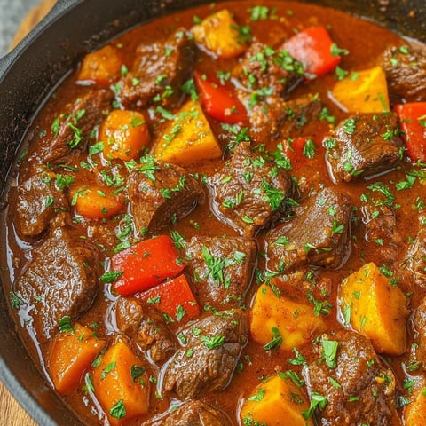 A bowl of meat and vegetables.