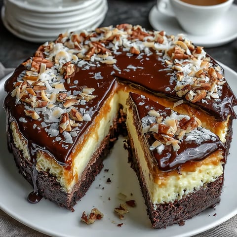 A slice of cake with chocolate frosting.