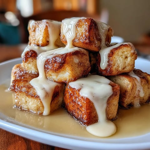 A stack of French toast with syrup.