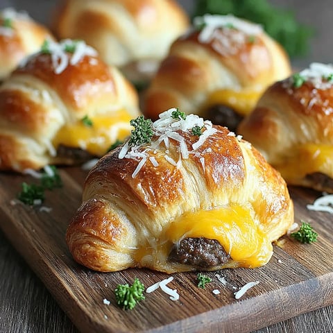 A plate of food with cheese and meat.